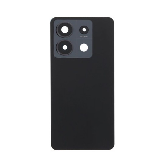 Tampa Traseira+Lente da Câmera Xiaomi Redmi Note 13 Pro 5G Preto